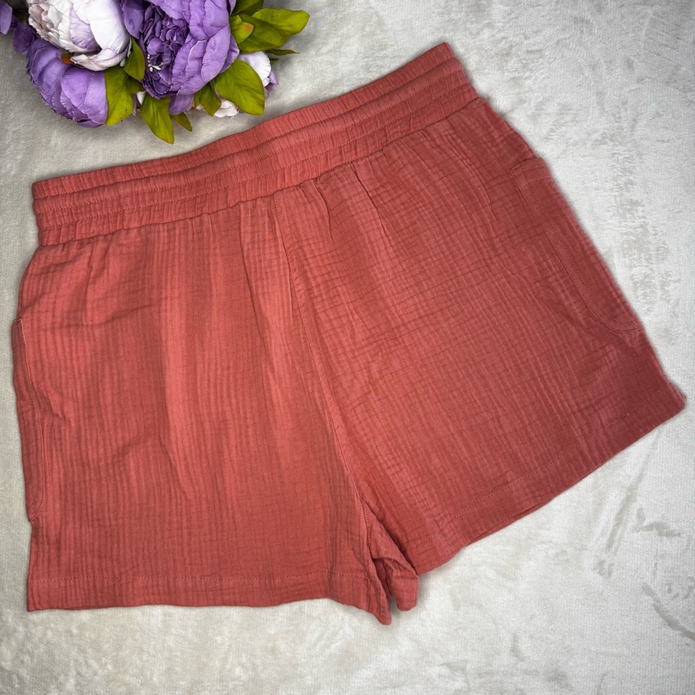 NWT Magaschoni Organic Cotton Gauze Shorts - Picture 8 of 13